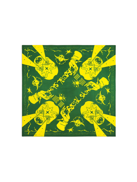 AS Green Graphic Bandana