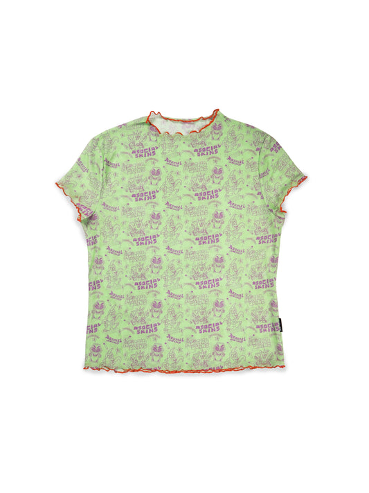Pattern Mesh Top