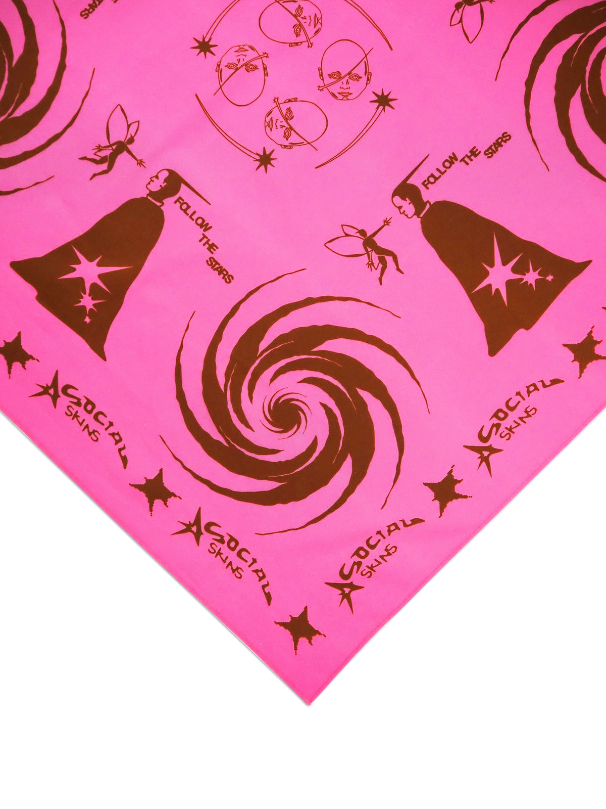 AS Pink Graphic Bandana