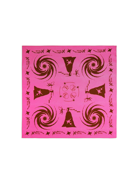 AS Pink Graphic Bandana